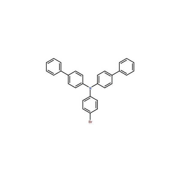 Ak Scientific N, N-Bis(4-biphenylyl)-N-(4-bromophenyl)amine (5g), CAS 499128-71-1 8403AL-5g - main