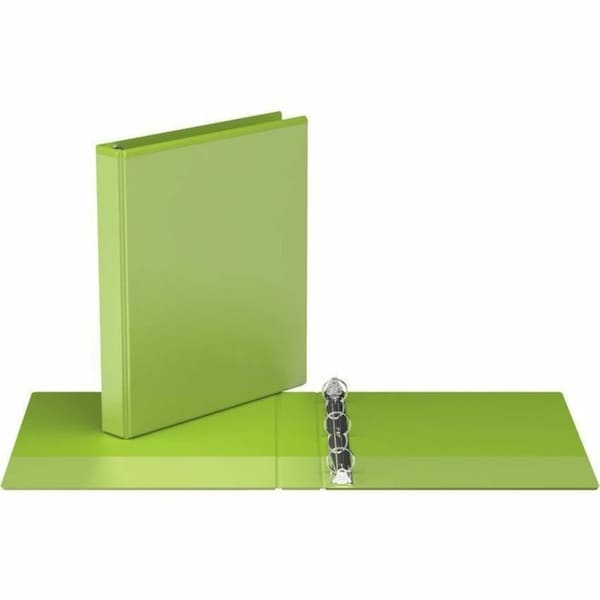 Davis Group Easyview Premium, Round Ring, Customizable, View Binder, (Lime Green, 1"), PK6 8411-24-06 - main