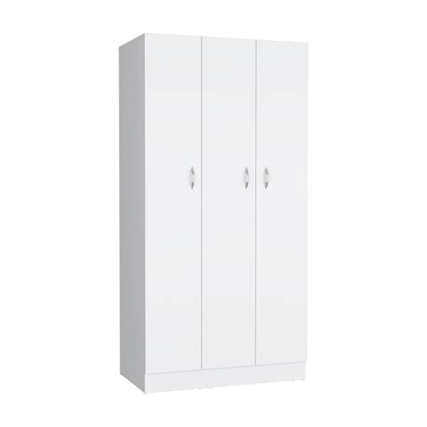 Homeroots 35" White Two Drawer Combo Dresser 534926 - main
