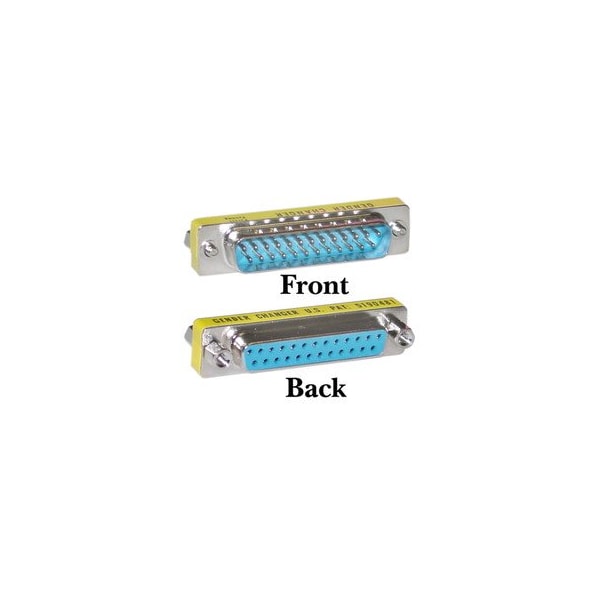 Cable Wholesale Serial Mini Coupler, DB25 Male to DB25 Female 31D3-22200 - main