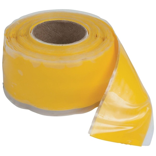 Vortex GB- 63446 1 in. x 10 ft. Self-Sealing, Silicone Repair Tape - Yellow VO669572 - main