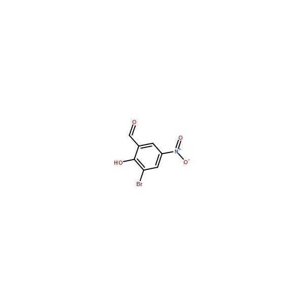 Ak Scientific 3-Bromo-5-nitrosalicylaldehyde (5g), CAS 16789-84-7 X4301-5g - main
