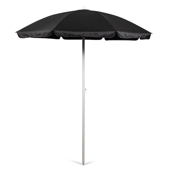Picnic Time Family Of Brands 5.5 Ft. Portable Beach Umbrella, Black 822-00-179-000-0 - main