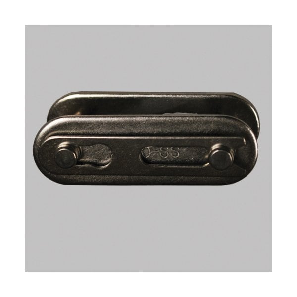 Tsubaki Double Pitch Standard Connecting Link, C2040TW chain, 1 P, 0.717 in OAW, 0.156 Dia Pin C2040TWCLCP - main