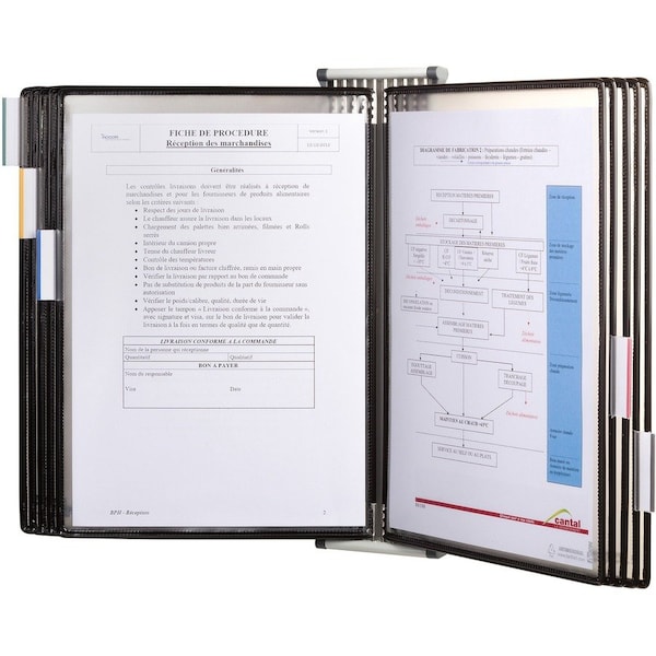 Tarifold Document Wall Display, Antimicrobial WA271 - main