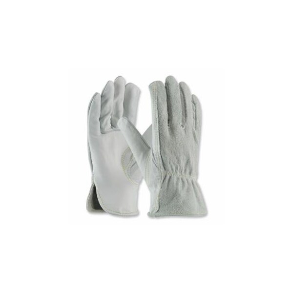 Pip 68-163SB/L LEATHER DRIVERS GLVSPLT COWHIDE, KVLR, 12PK 112-68-163SB/L - main