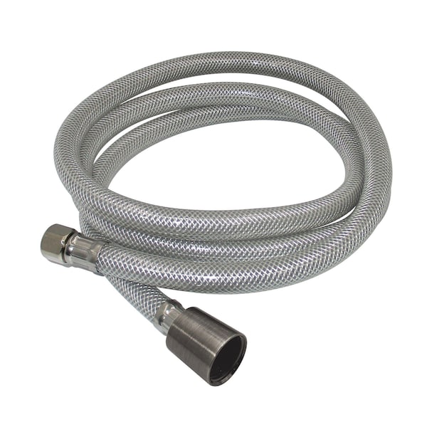 Kingston Brass KSSLSPR4K 60-Inch Kitchen Faucet Spray Hose, Matte Black/Black Stainless KSSLSPR4K - main