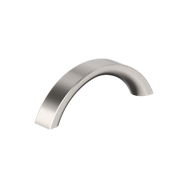 Amerock Parabolic 3 inch (76mm) Center-to-Center Satin Nickel Cabinet Pull, 10PK 10VMP37345G10 - main