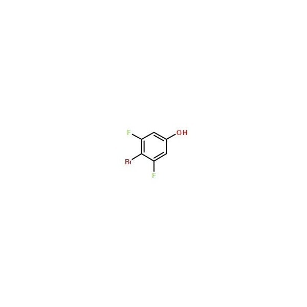 Ak Scientific 4-Bromo-3, 5-difluorophenol (25g), CAS 130191-91-2 5542AA-25g - main