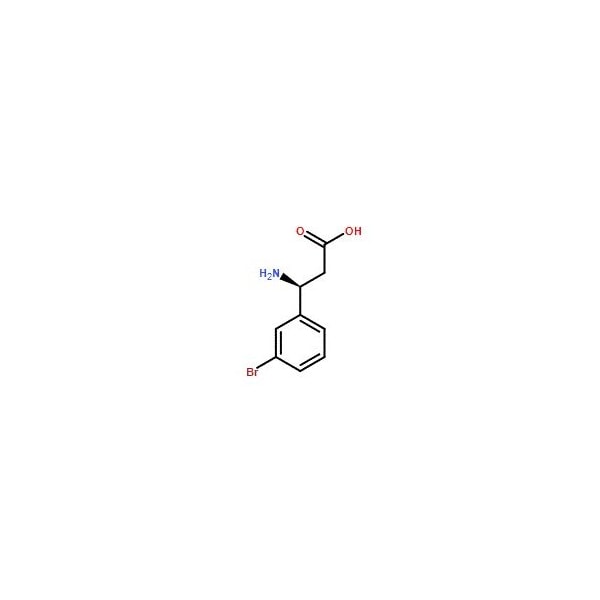 Ak Scientific (3S)-3-Amino-3-(3-bromophenyl)propanoic acid (5g), CAS 275826-35-2 2638AB-5g - main