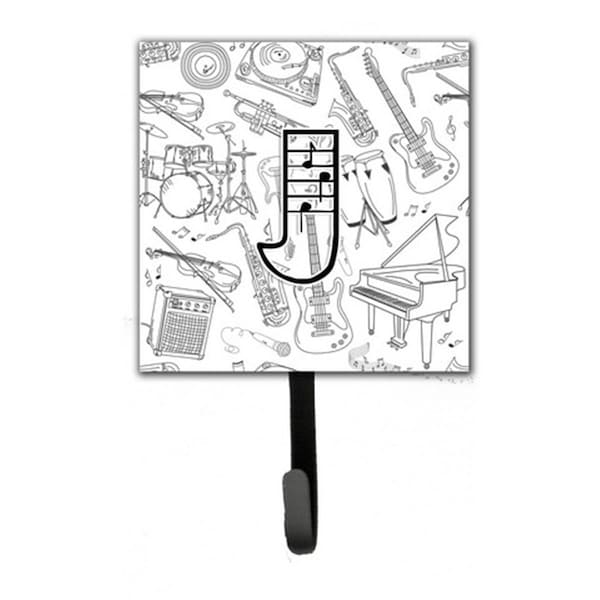 Carolines Treasures Letter J Musical Note Letters Leash and Key Holder CJ2007-JSH4 - main