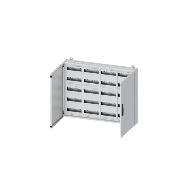 Siemens ALPHA 160 DIN wall mounted board with mounting kit for modular devices row 8GK1062-3KK41 - main