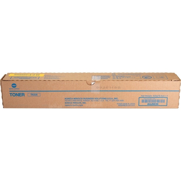 Konica Minolta Original Laser Toner Cartridge, Black, 25000 Pages TN326 - main