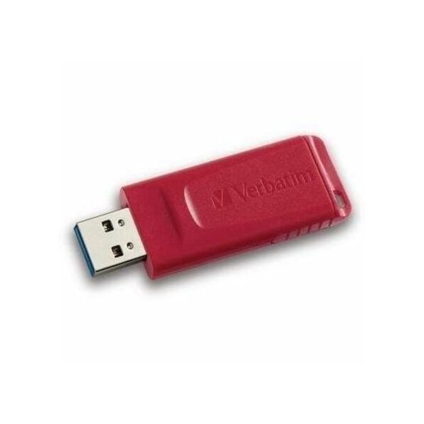 Verbatim Americas USB Flash Drive, Retractable, Security Feature, 16GB, RD 96317 - main
