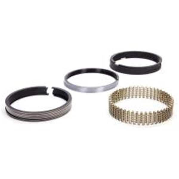 Hastings Filters 2M661 4.12 in. Bore Piston Rings, Standard Tension Moly - 8 Cylinder HAS2M661 - main