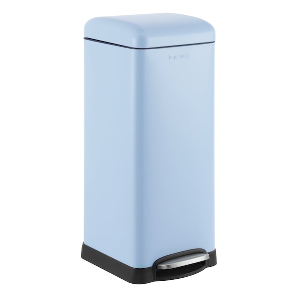 Happimess Betty Retro 8-Gallon Step-Open Trash Can, Tide Pool Blue HPM1007I - main