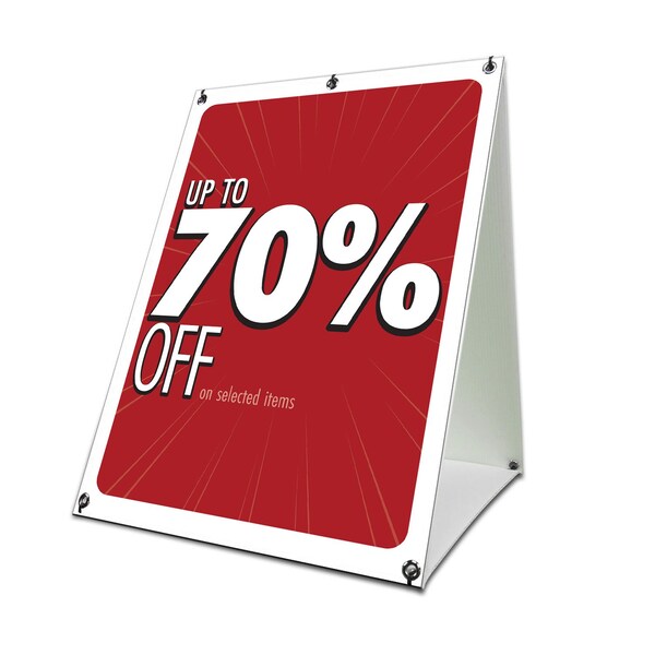 Signmission 70% Off, 36 Inch x 24 Inch A-frame Yard Sign, Coroplast Yard Sign SBC-2436-30337 - main