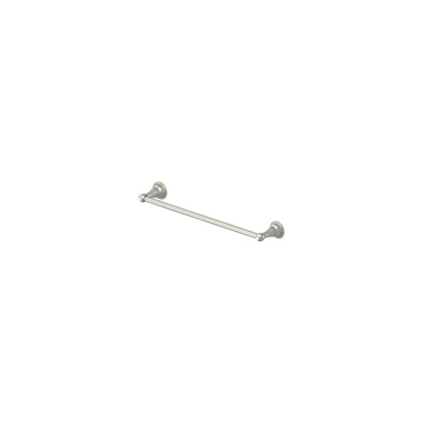 Homewerks Worldwide-Import Vintage Towel Bar, Brushed Nickel, 18-In. 231190 - main