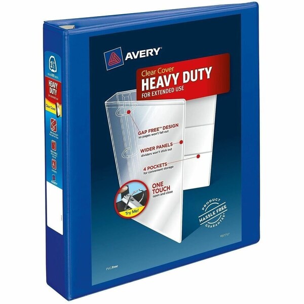Avery reg HeavyDuty View Binders Locking One Touch EZD Rings, Pacbe AVE79775 - main