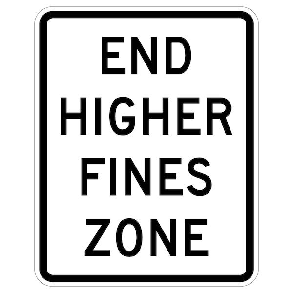 Sign Solutions Usa Traffic Sign, 36 in Width, Aluminum Sign, Vertical Rectangle DUS10DWT3648R2-11 - main