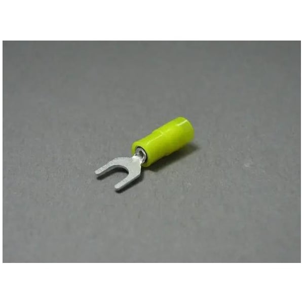 Nichifu Insulated Spade Terminals w/Extra Copper Sleeve 24-20 #2 .205W TMDN 0.3Y-2-YCL - main