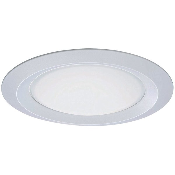 Eaton Lighting Shower Lens/Trim, Glass Lens, Plastic Body, White RE-6150WH - main