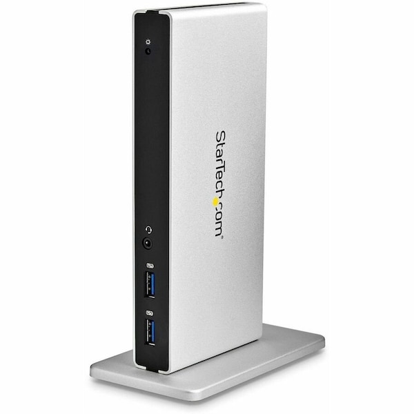 Startech.Com Universal USB 3.0 Laptop Docking Station w/ Dual DVI Video - HDMI USB3SDOCKDD - main