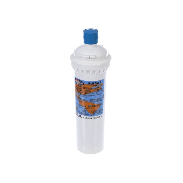 Omni Pure Filter Cartridge, Carbon Block with Scale Inhibitor, 5 Micron, 125 PSIG, 35/100 DegF, 10in x 3.5 ELF-5M-P - main