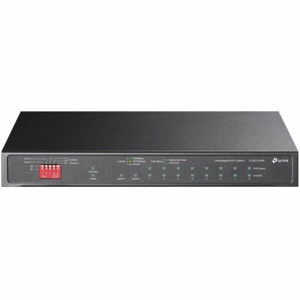 Tp-Link 10-PORT GIG POE+ DESKTOP SWITCH TL-SG1210PP - main