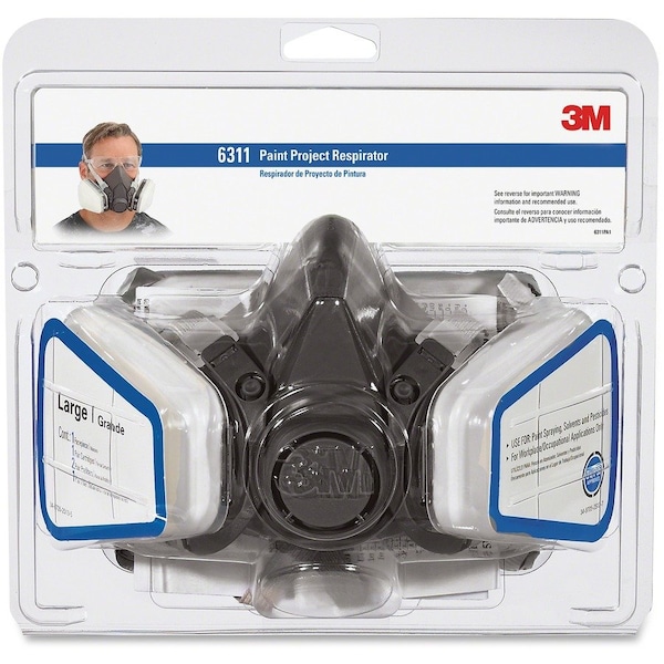 3M Large Tekk Protection Paint Project Respirator 6311PA1-A - main