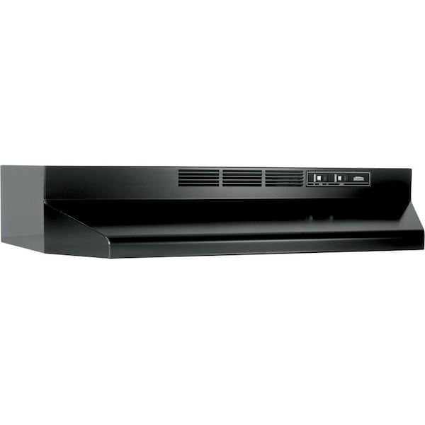 Broan-Nutone Hood, Duct Free, 30 In, Black 413023 - main