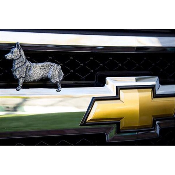 Araba Vector Corgi Antique Pewter Ornament, 3.5 x 4.75 in. AR613880 - main