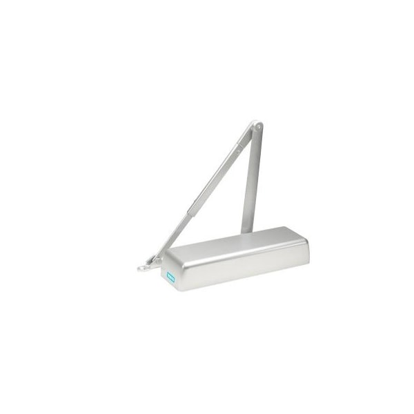 Global Door Controls Heavy Duty Commercial ADA Grade 1 Door Closer with Cush-N-Stop Arm in Aluminum - Sizes 1-6 TC4300CNS-AL - main