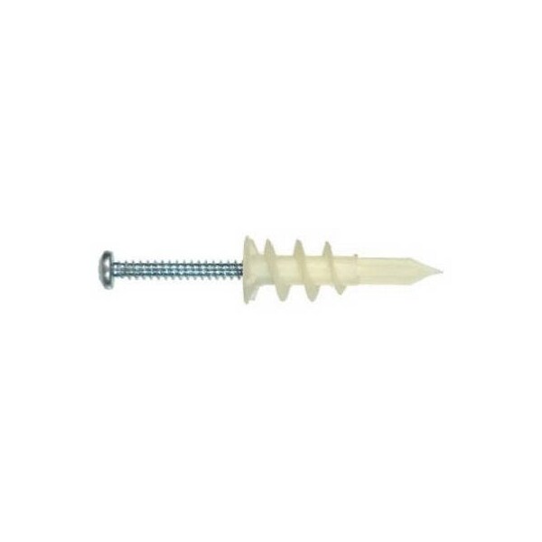 Hillman Screw Anchor, 1-1/4" L, Nylon, 6 PK 9413 - main