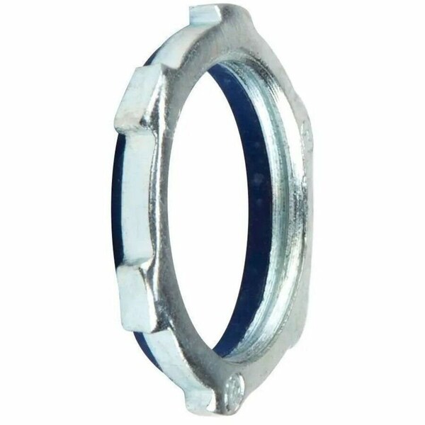 Dottie Conduit Fitting Locknut, 2-1/2 in, Threaded, Steel, Zinc Plated LNS250 - main