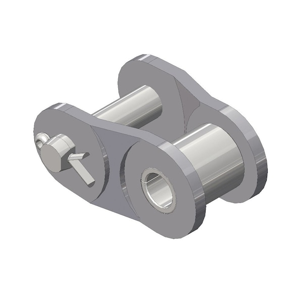 Senqcia Hi-Max Single Strand Cotter Pin Offset Link, 80 chain, 1 P, 0.313 Dia Pin 80HMOL - main
