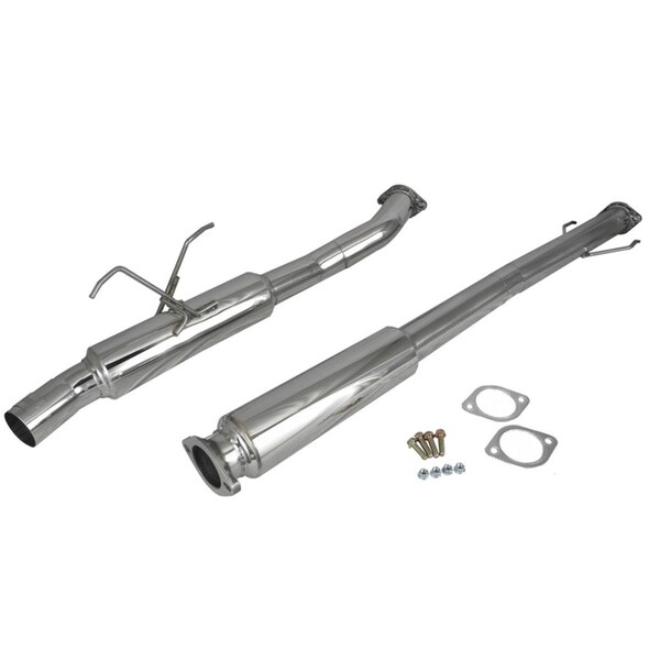 Injen 3 in. Polished Stainless Steel Full Catback Exhaust System for 2011/2014 Nissan Juke SES1900P - main