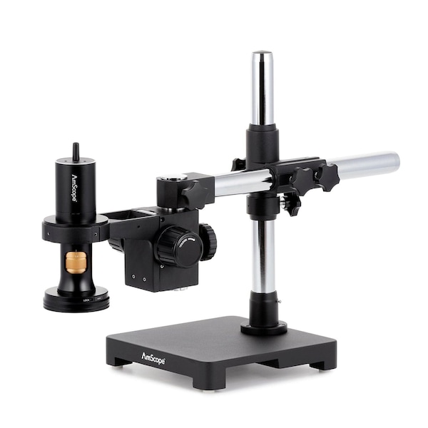 Amscope DM756 1080p Wi-Fi/USB All-in-One Digital Microscope 0.35X-11.2X w/Zoom Optics on Single-Arm Boom-St DM756W2AD-SAB - main