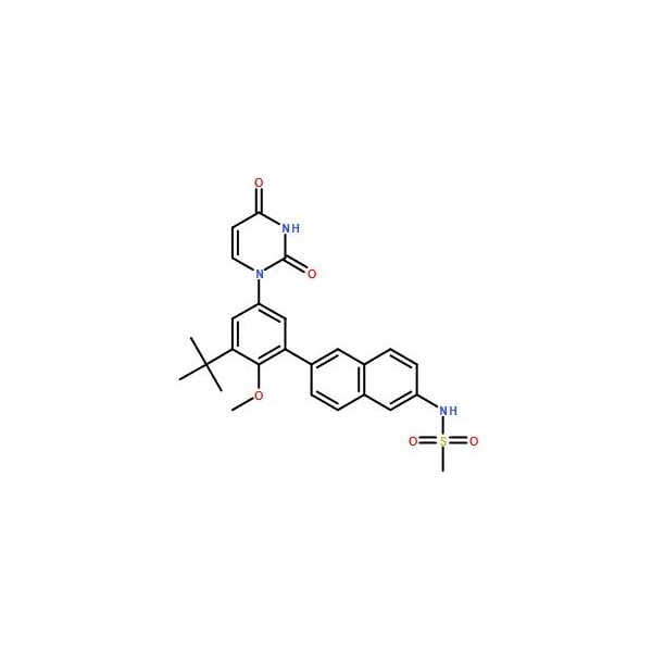 Ak Scientific Dasabuvir (25mg), CAS 1132935-63-7 Y1902-25mg - main