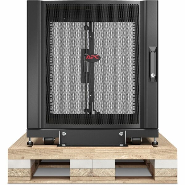 Apc NetShelter SX, Server Rack Enclosure, 12U, Shock Packaging, Black, 658H x 600W x 1070D mm (TAA) AR3103SP - main