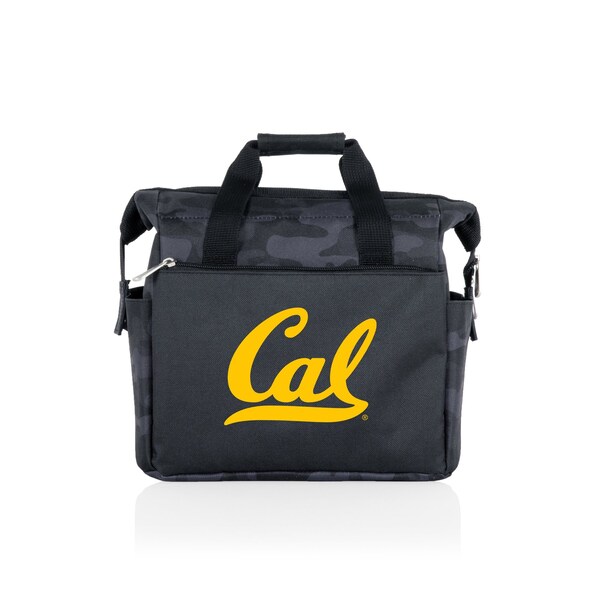 Picnic Time Family Of Brands NCAA Cal Bears On The Go Lunch Bag Cooler - Soft Cooler Lunch Box, Black Camo 510-00-182-074-0 - main