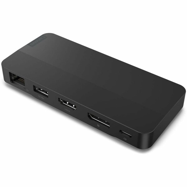 Lenovo USB-C DUAL DISPLAY TRAVEL DOCK WITH 100W POWER ADAPTER 40B90100US - main