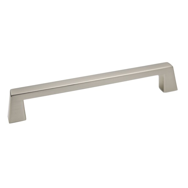 Pride Industrial 7in Colorado Cabinet Pull with 6-3/10in Center to Center Satin Nickel Finish P92838SN - main