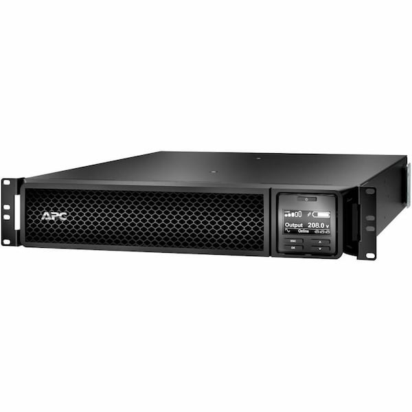 Apc SMART-UPS SRT 3000VA LCD RM 208V WITH NETWORK CARD TAA-COMPLIANT SRT3000RMXLT-NCUS - main