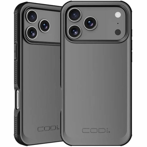 Codi Aegis Rugged iPhone 17 Pro Max Case - Black i17_pmx_rgd_blk - main