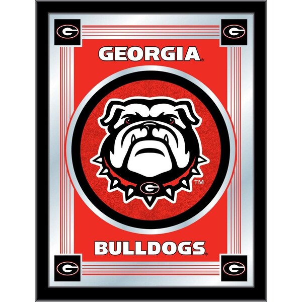 Holland Bar Stool Co Georgia "Bulldog" 17" x 22" Logo Mirror MLogoGA-Dog - main