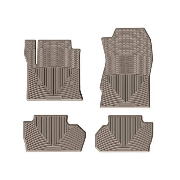 Weathertech Tan, Front and Rear All Weather Floor Mats WTXT872870 - main
