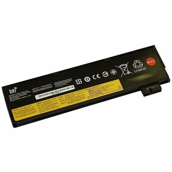 Battery Technology BTI 6-CELL 10.8V LI-ION BATTERY FOR THINKPAD 25, 25 20K7, P51S, T 4X50M08812-BTI - main