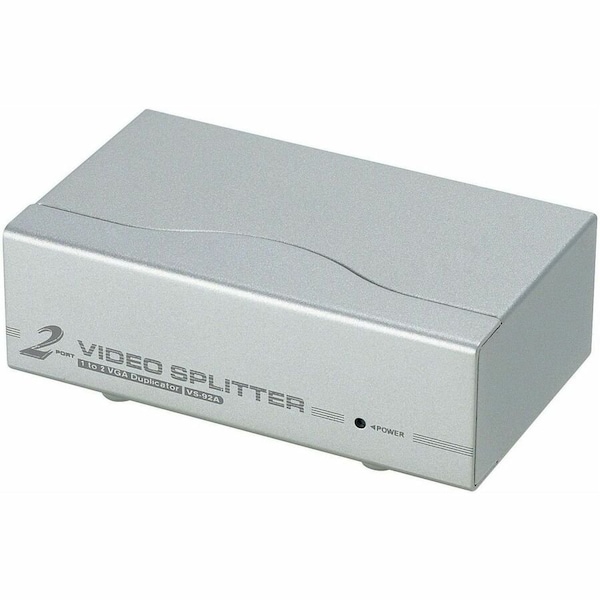 Aten 350MHZ 2-PORT VGA SPLITTER WITH MOUNTING KIT AND VGA CABLE VS92A-MA - main