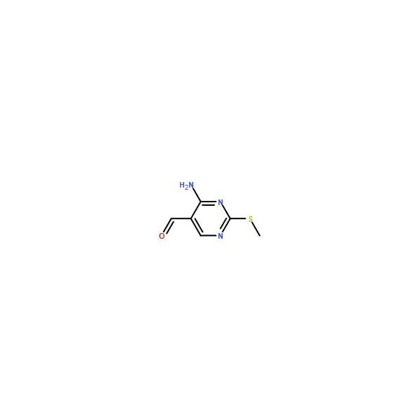Ak Scientific 4-Amino-2-(methylthio)pyrimidine-5-carbaldehyde (10g), CAS 770-31-0 X6099-10g - main